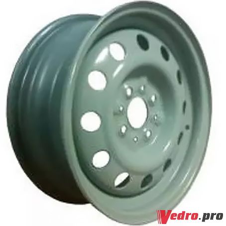 Колесный диск ТЗСК ВАЗ-03 5x13 4x98 ET29 DIA60.5 Серо-зеленый